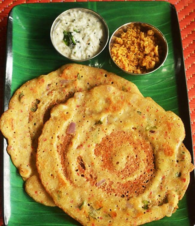 சத்தான தினை கம்பு அடை!! 