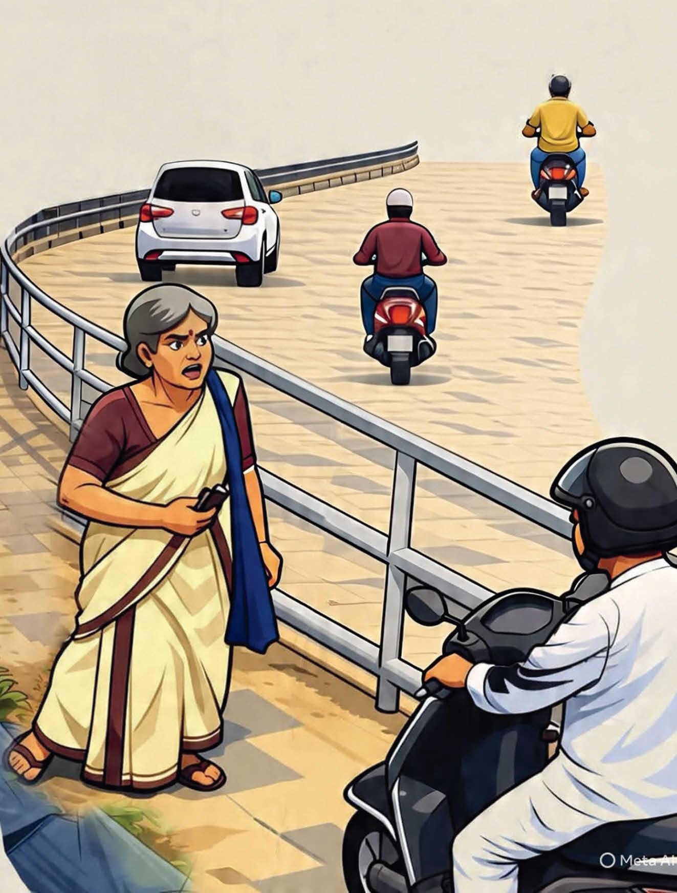 കാൽനടക്കാർ അഥവാ റോഡിലെ രാജാക്കന്മാർ