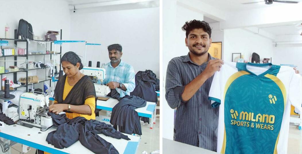 ഗാർമെന്റ് രംഗത്ത് വ്യത്യസ്ത വിജയവുമായി യുവ എൻജിനിയർ