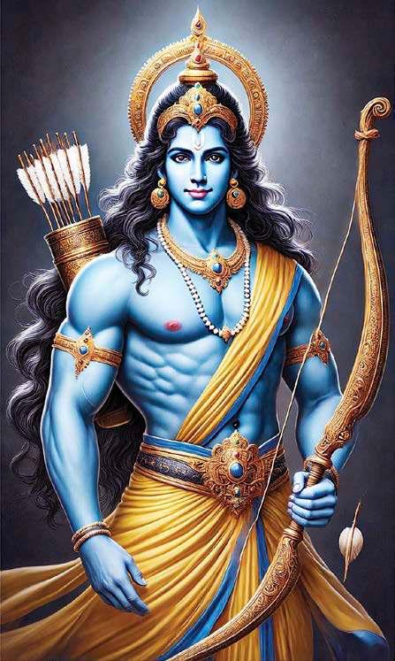 कैसे दिखते थे भगवान् श्रीराम ?
