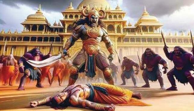 युद्ध का दूसरा दिन मूच्छिंत हुए लक्ष्मण जी