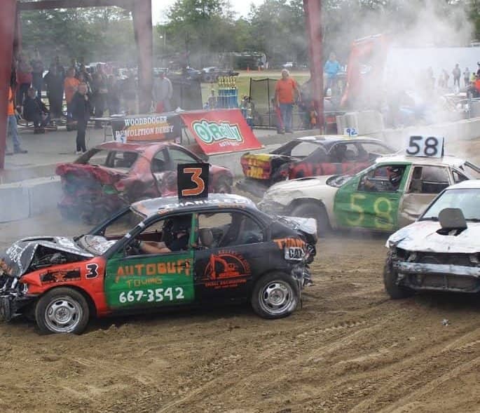 Demolition Derby Maine State Championship