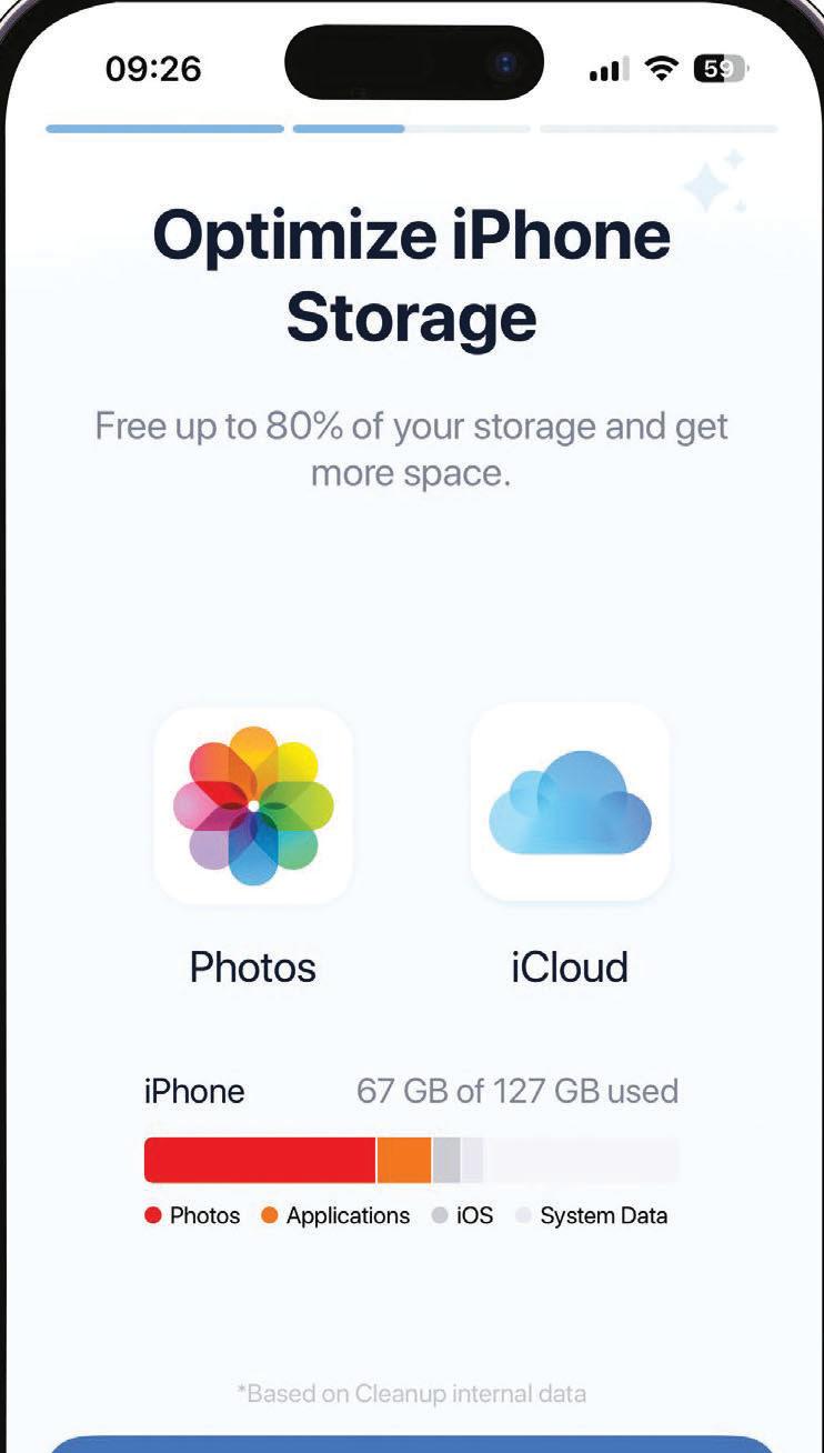 Free up space on your iPhone