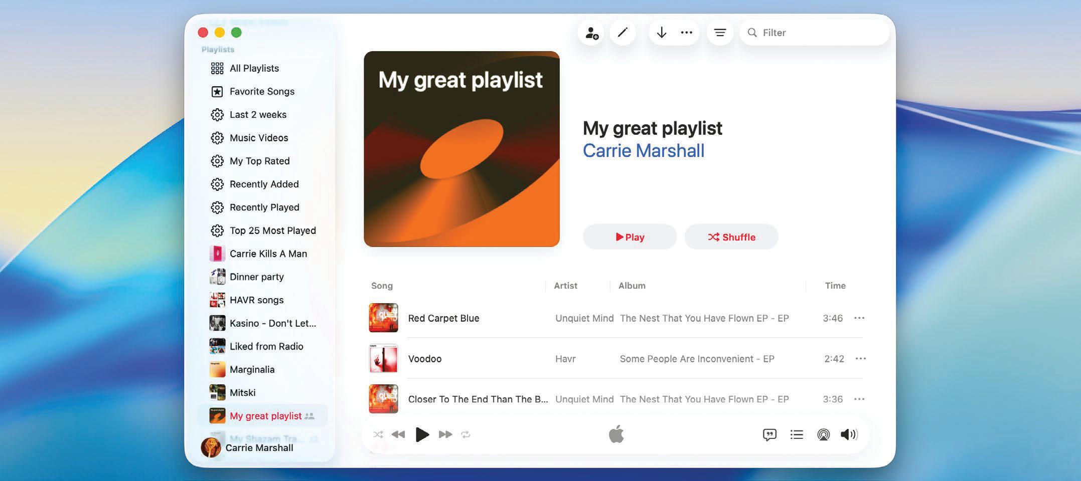 Create a modern-day mixtape
