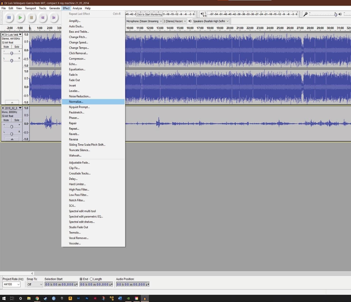 Audacity vs Audition