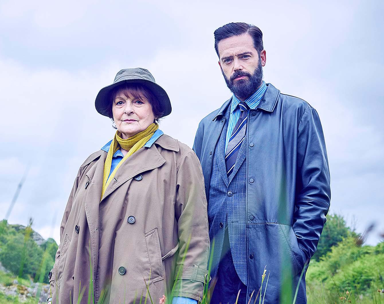 Life after Vera BRENDA'S BACK ON SET