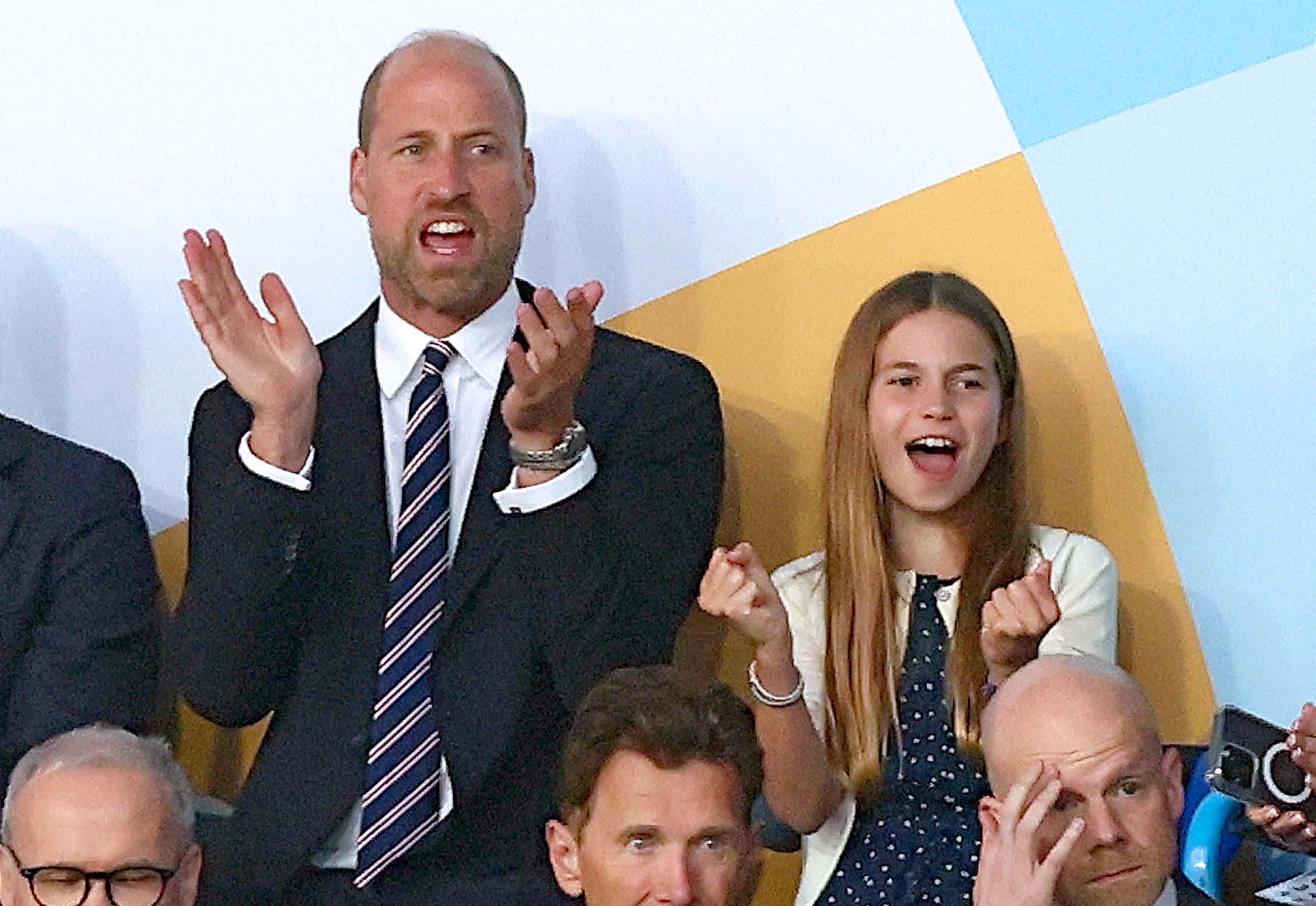 William declares 'CHARLOTTE IS NO SPARE'
