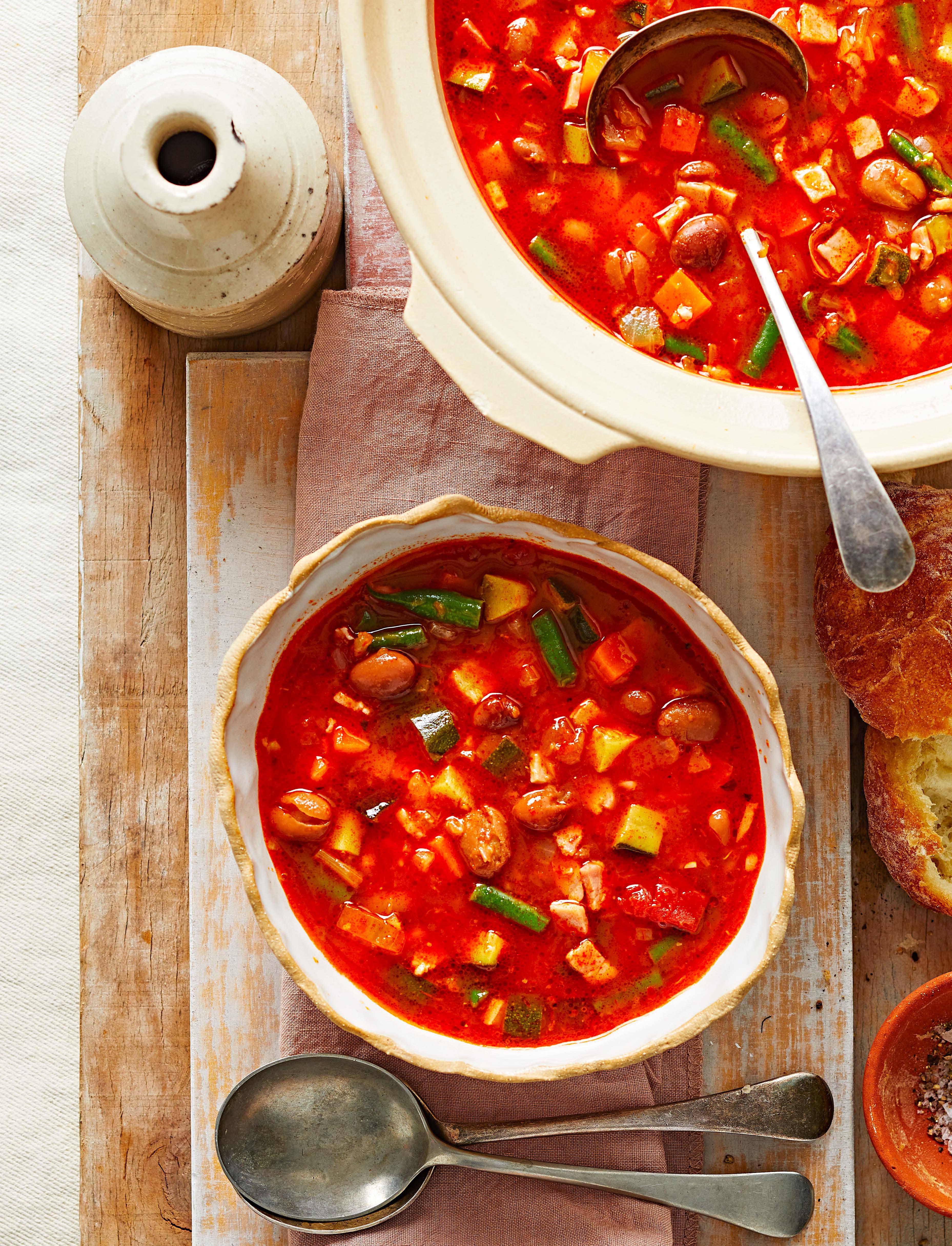 3 great ways with WARMING SOUPS