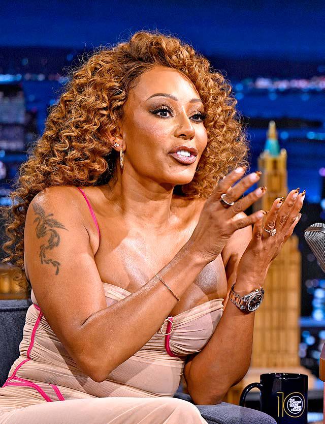MEL B'S WARNING 'DON'T BE BORING SPICE'