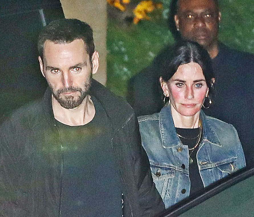 Jen & Courteney's DOUBLE DATE NIGHT!