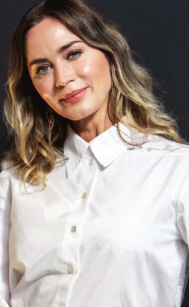 Emily Blunt 'THE ROCK SMASHES THIS ROLE!'