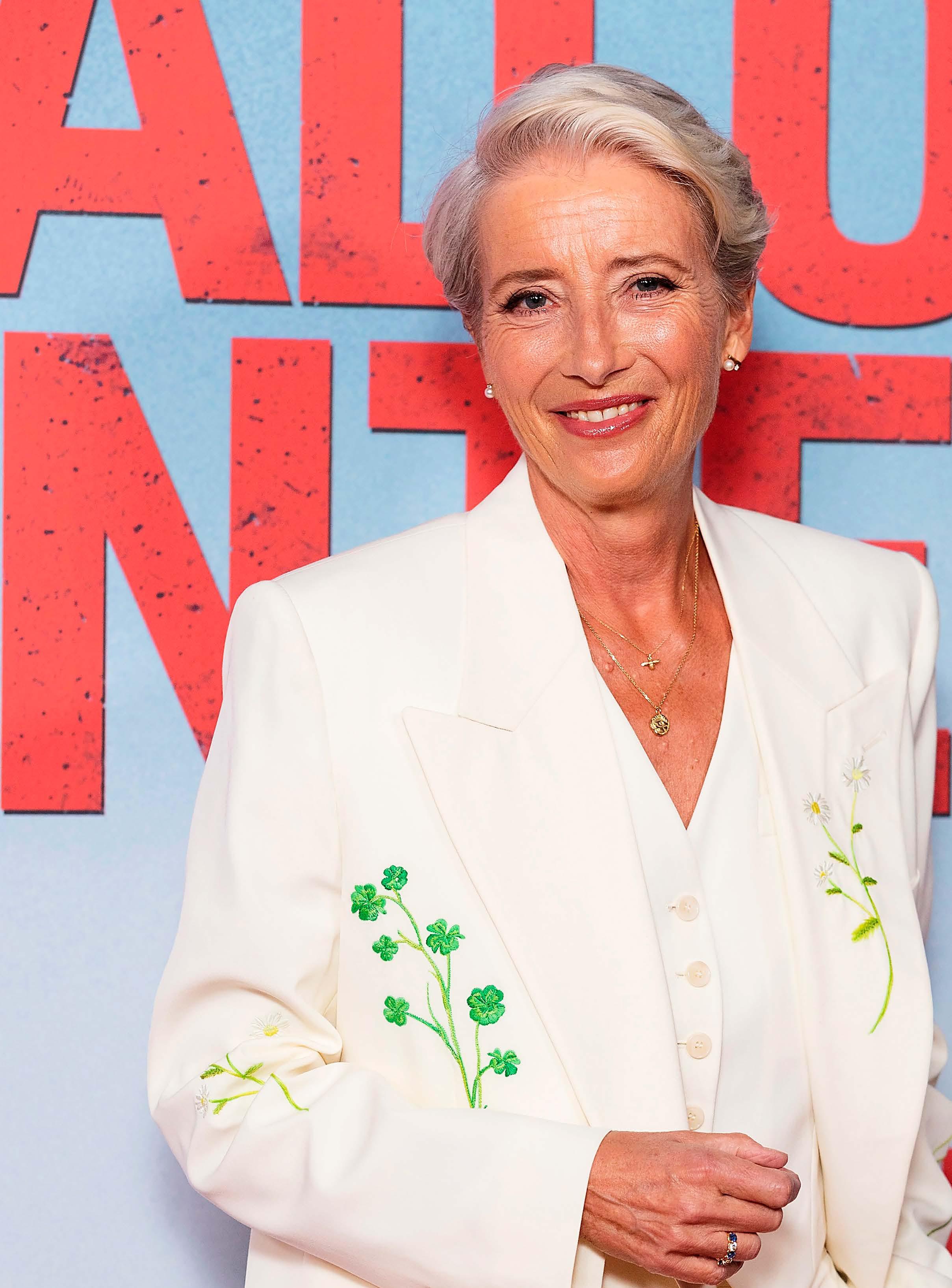 Emma Thompson 'I FINALLY GET TO BE THE HERO'