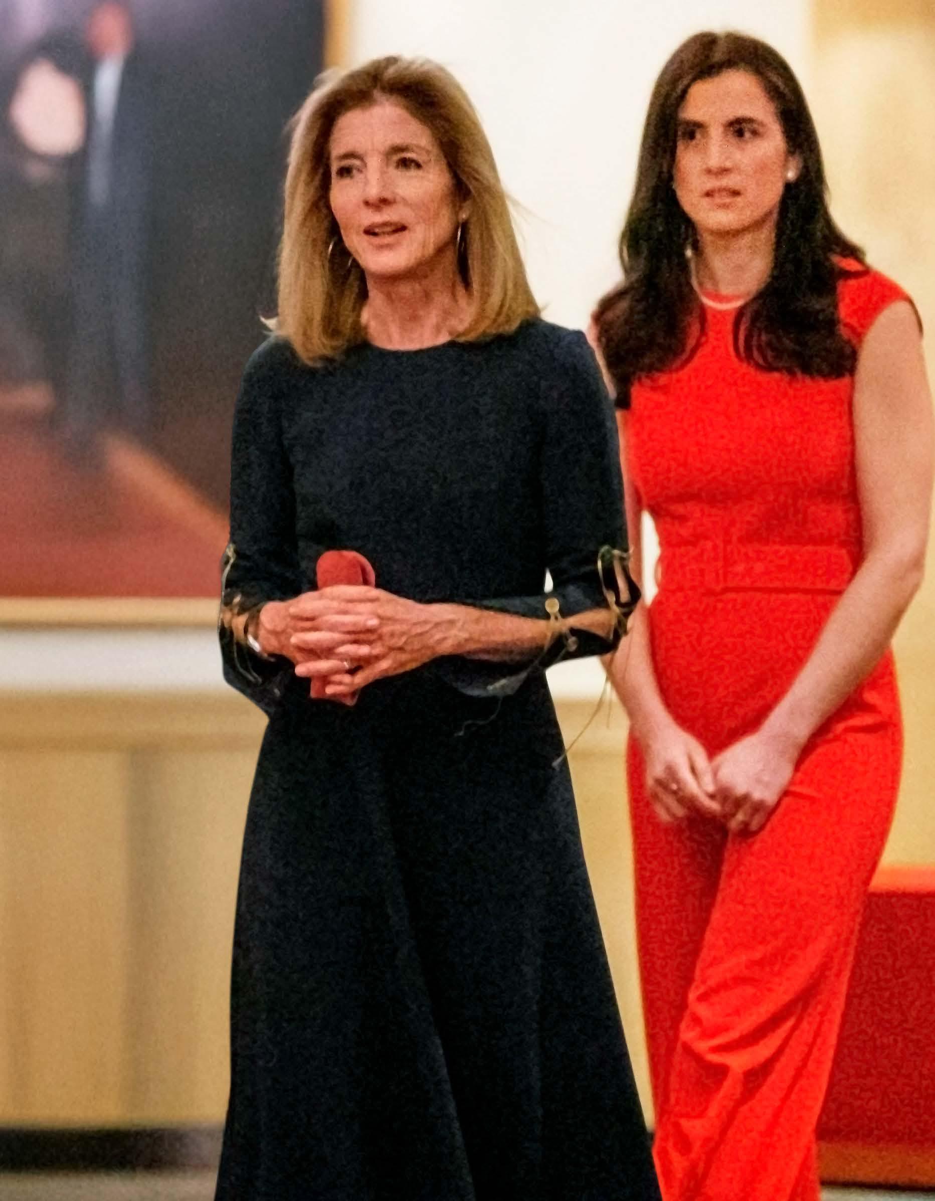 Caroline Kennedy STAYING STRONG FOR DAUGHTER