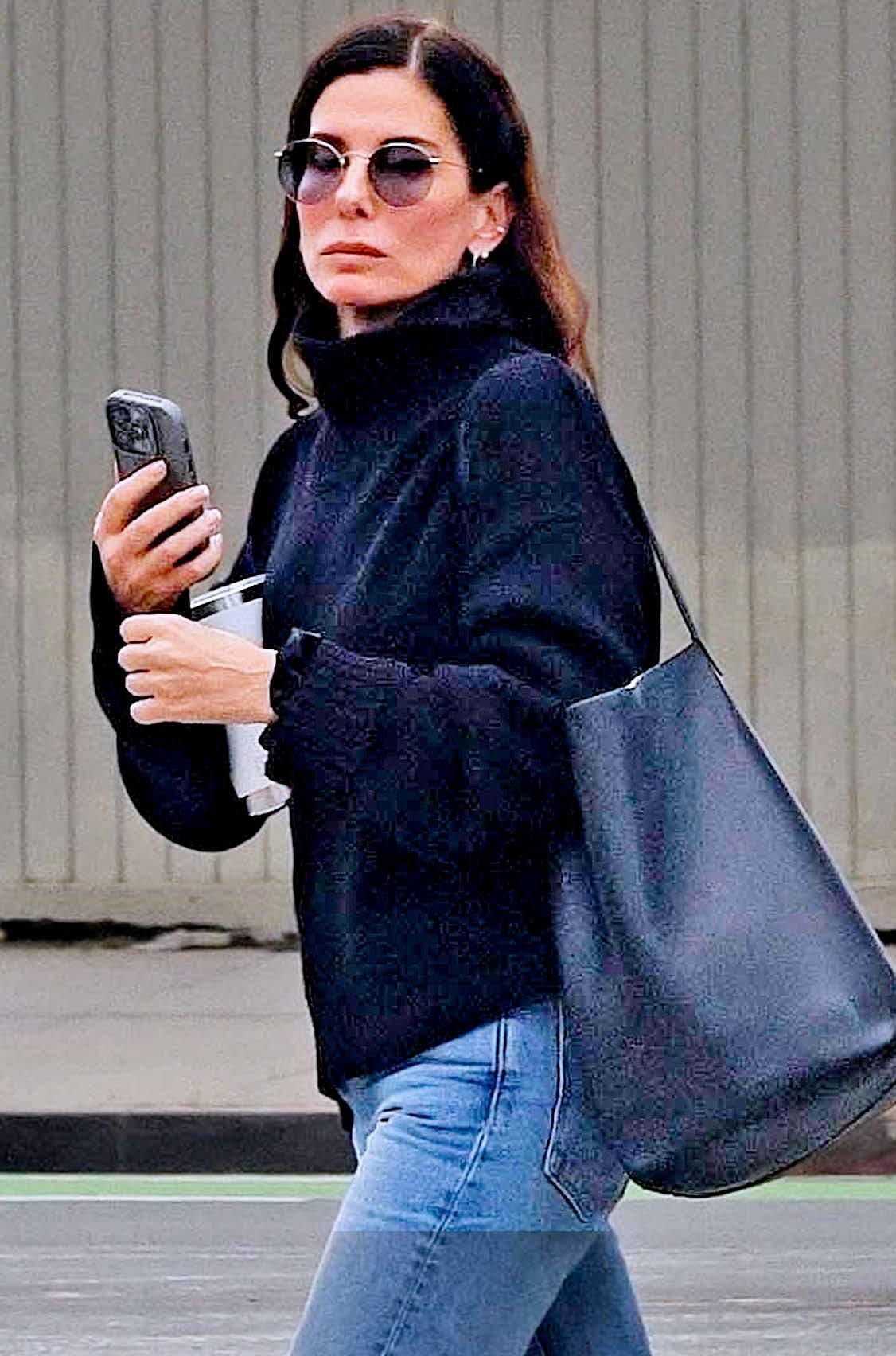 SANDRA BULLOCK OUT OF HIDING