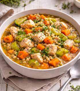 Chicken & Barley Vegetable Stew