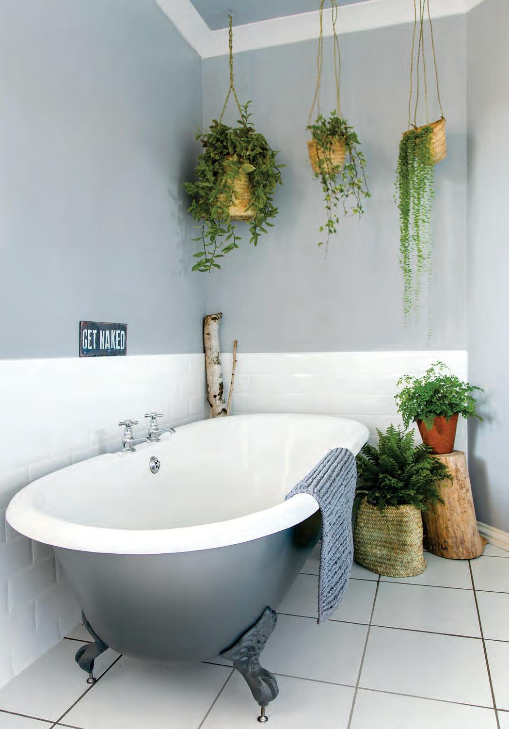 Add greenery to your bathroom