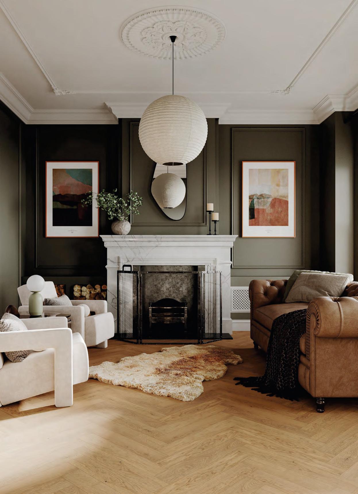 Living room lighting scheme