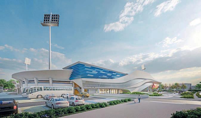 A ground-breaking new home for Taiwanese football