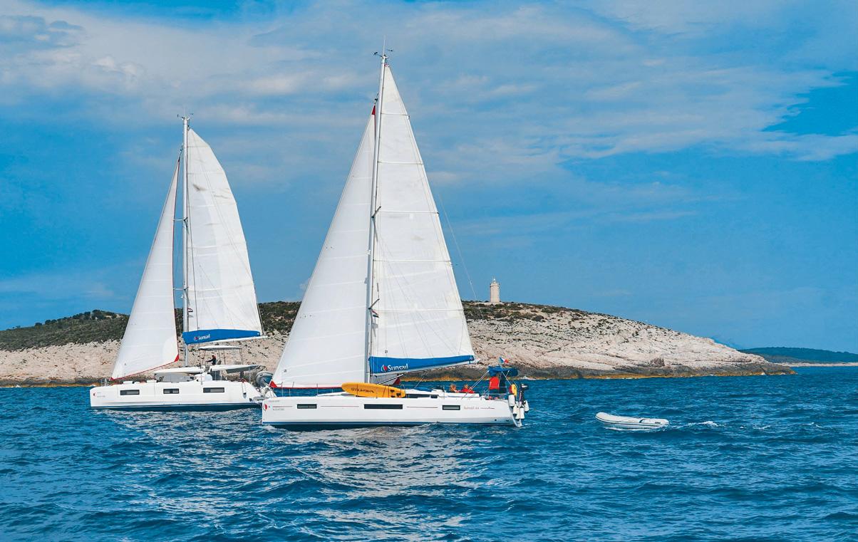 Sunsail from the heart of the Adriatic