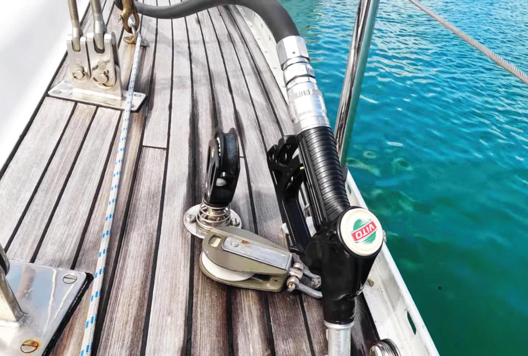 Flush your teak before refuelling