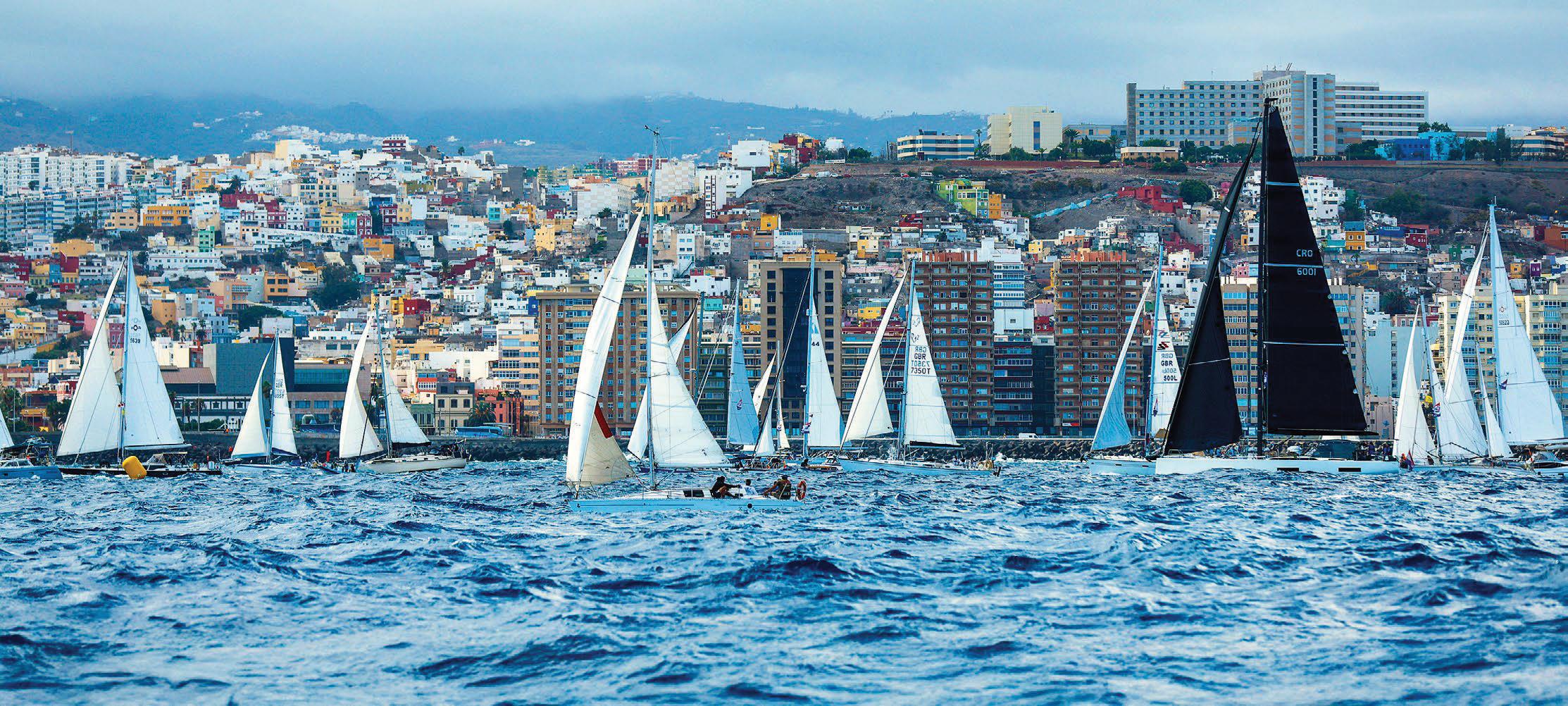 Hundreds of sailors set off across the Atlantic as the ARC celebrates 40 years