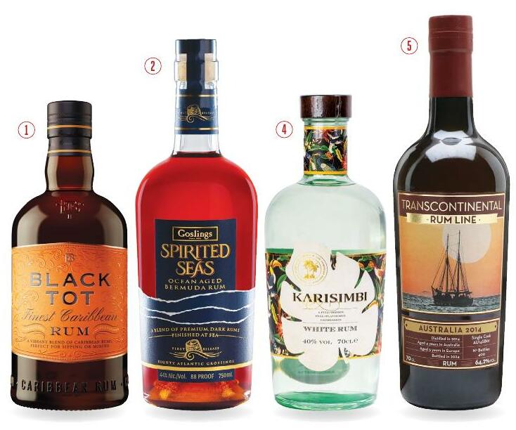 FIVE OF THE BEST NEW RUMS