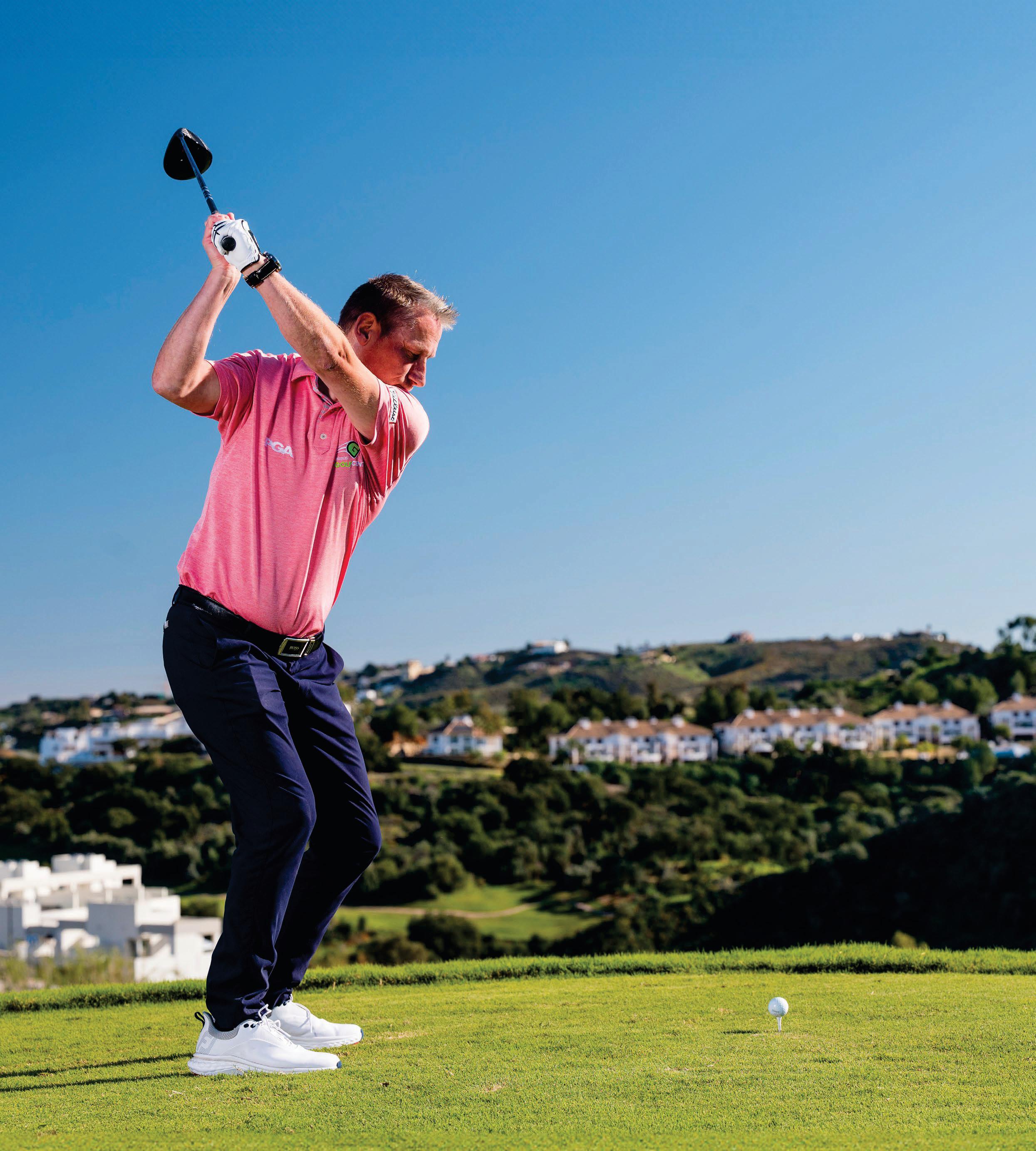 How to make a driver backswing