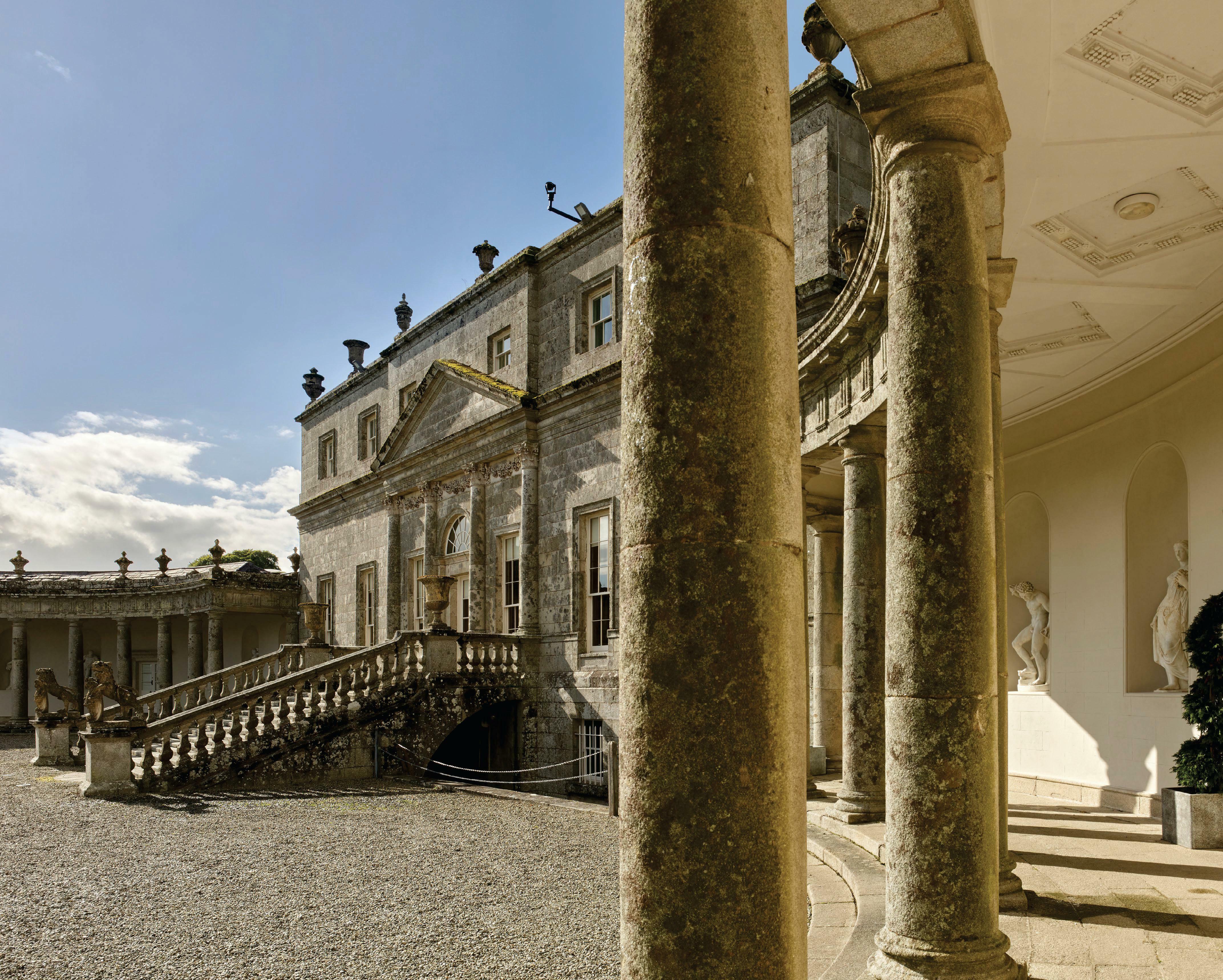 A glimpse of the sublime Russborough House, Co Wicklow, Ireland A property of the Alfred Beit Foundation