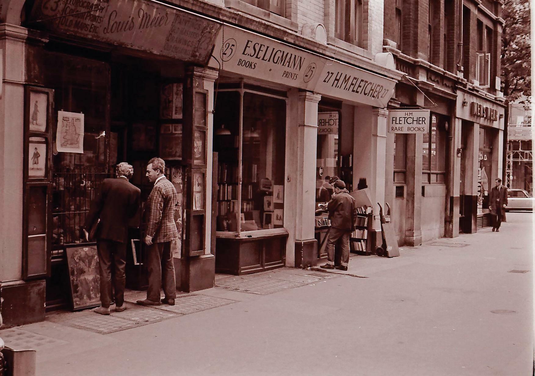 It all happened on Booksellers' Row