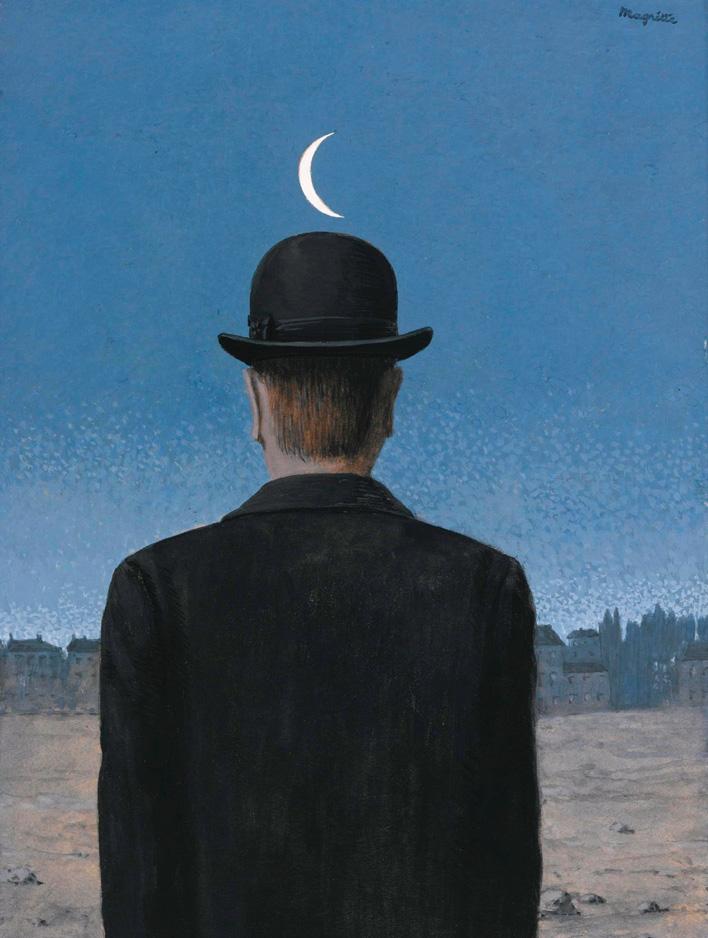 The schoolmaster by René Magritte