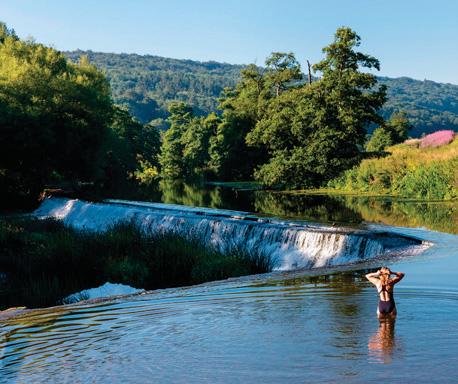 Up the river