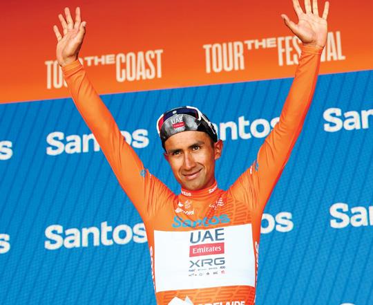 Narvaéz hits the ground running at the Tour Down Under