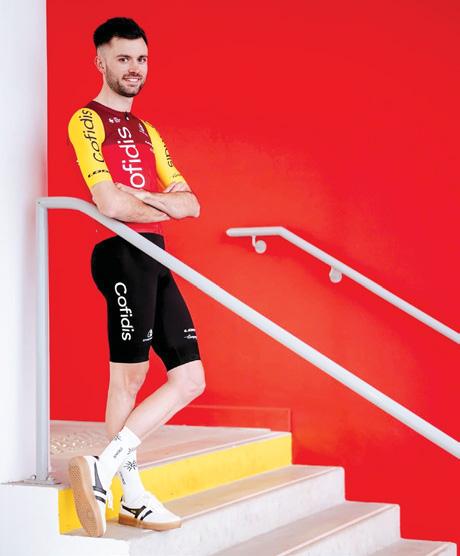 Simon Carr holds on to his Tour de France dream
