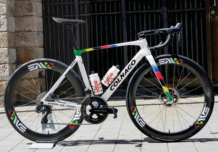 Tadej Pogačar's Colnago V5Rs