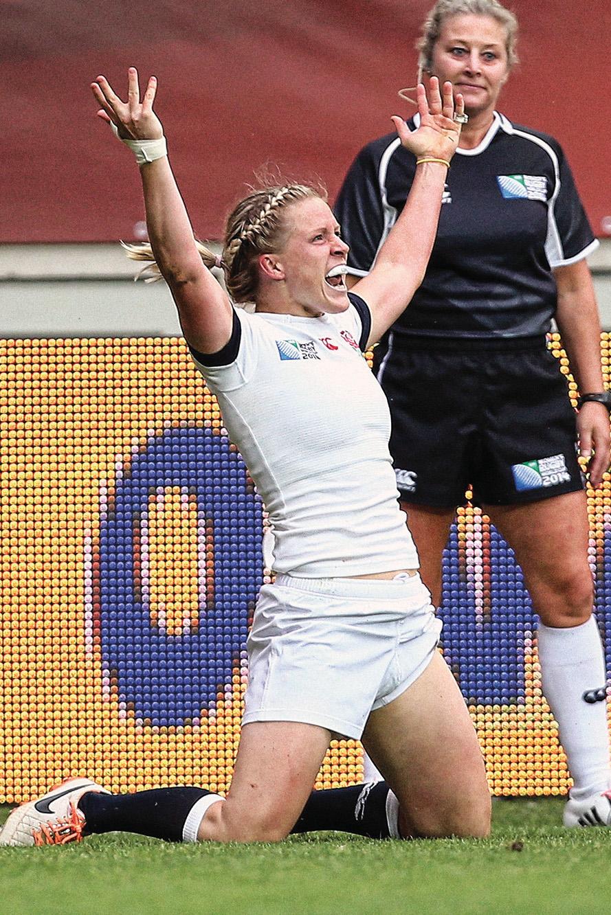 Nolli Waterman remembers the last time England's Red Roses were on top of the rugby world