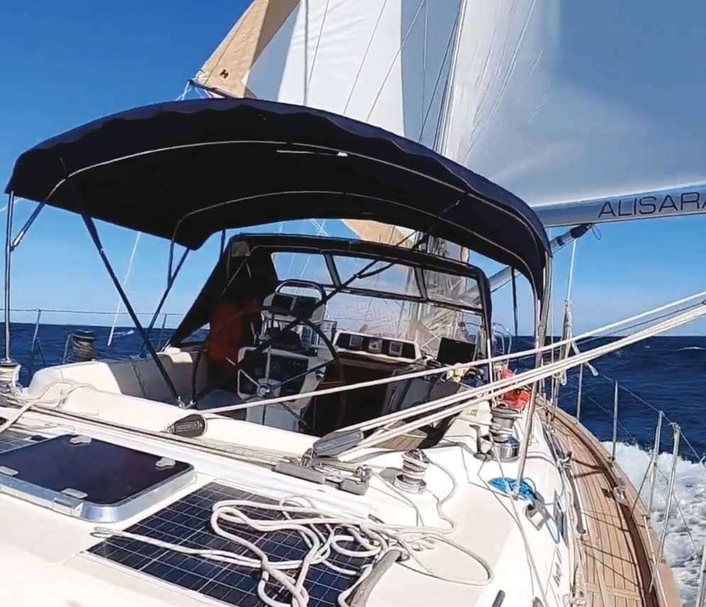 The long port tack to Antigua