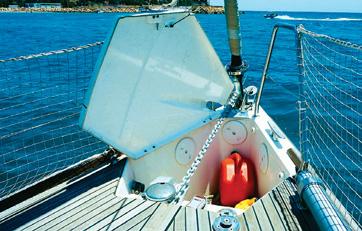 Oily rag self-combusts in anchor locker