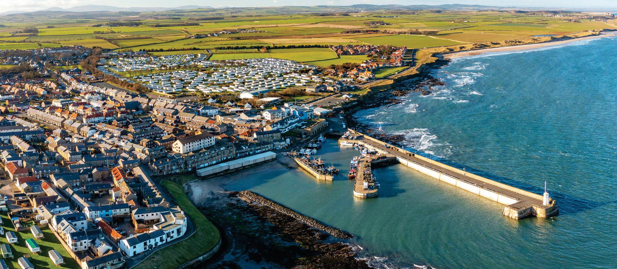 Holy Island by trailer-sailer