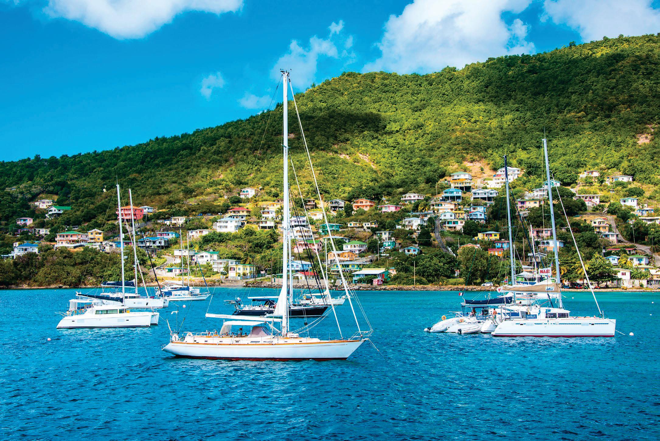 Boats for Caribbean cruising