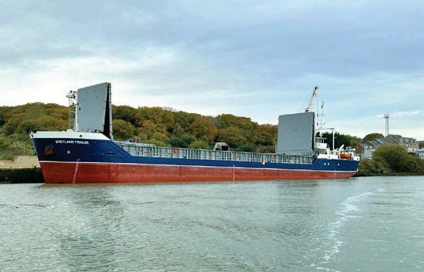 Cargo ship hit moored yachts