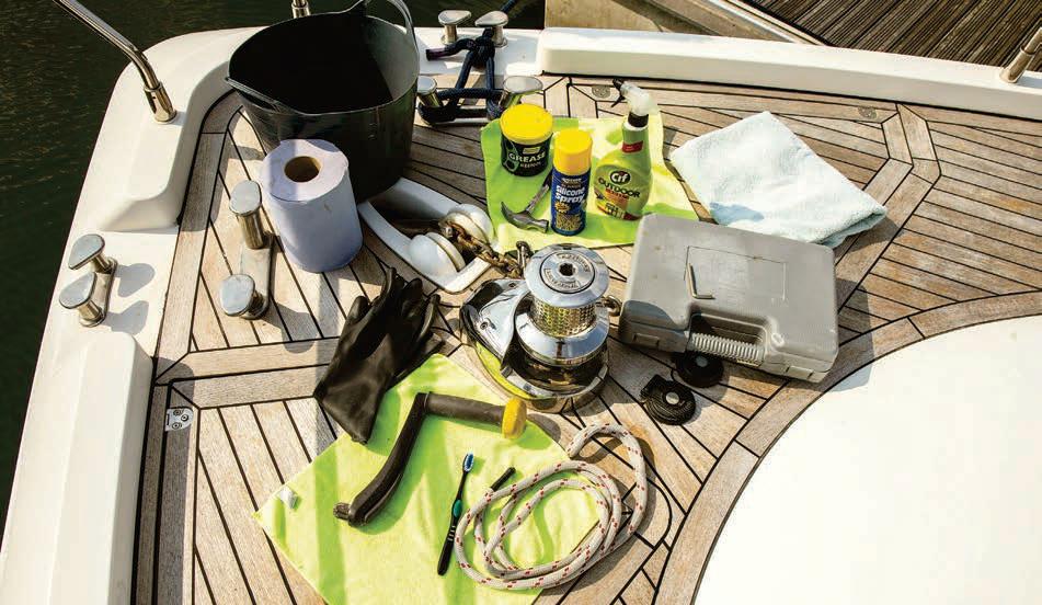 ANCHOR WINCH MAINTENANCE