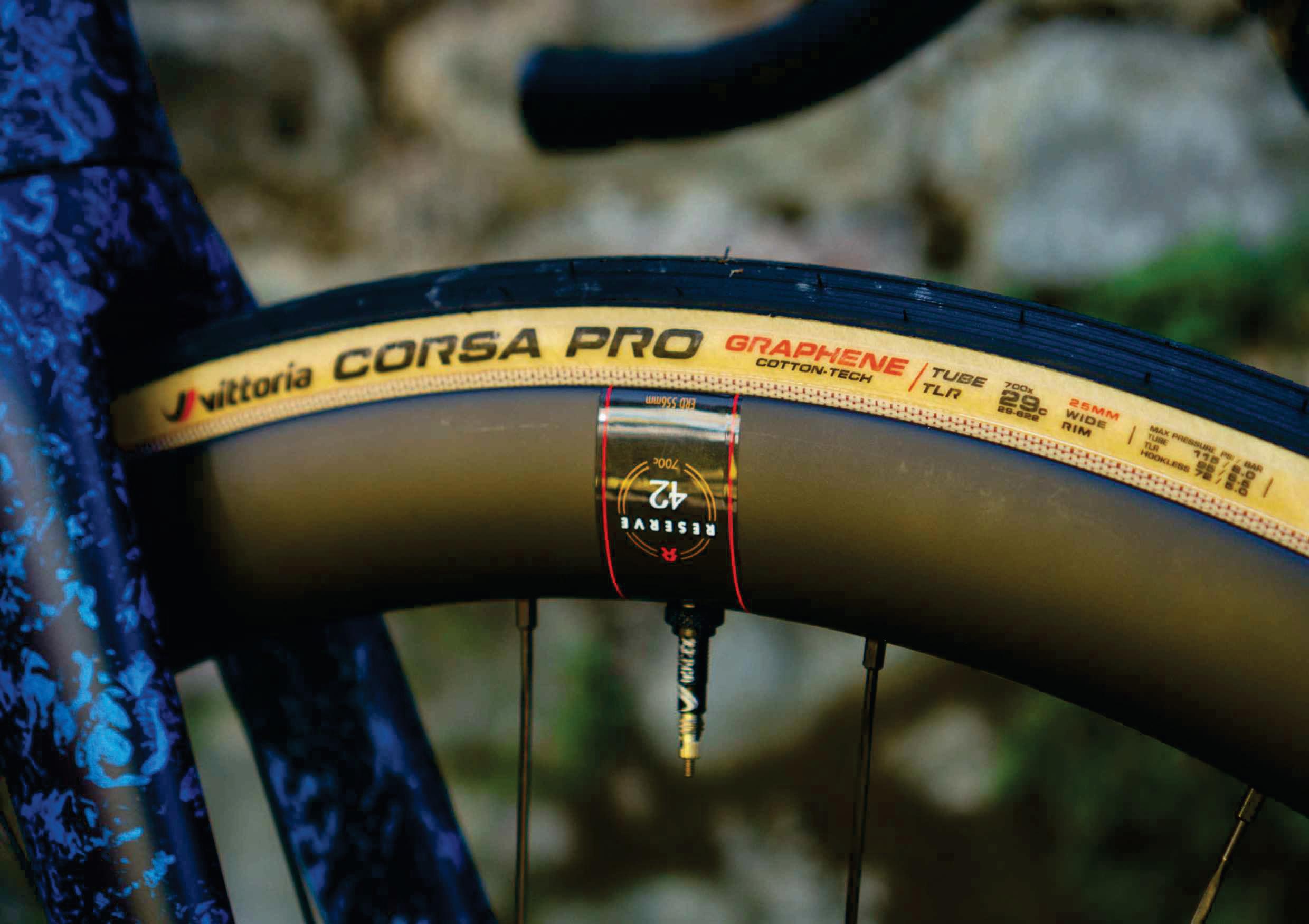 Vittoria Corsa Wide Rim Optimised tyres