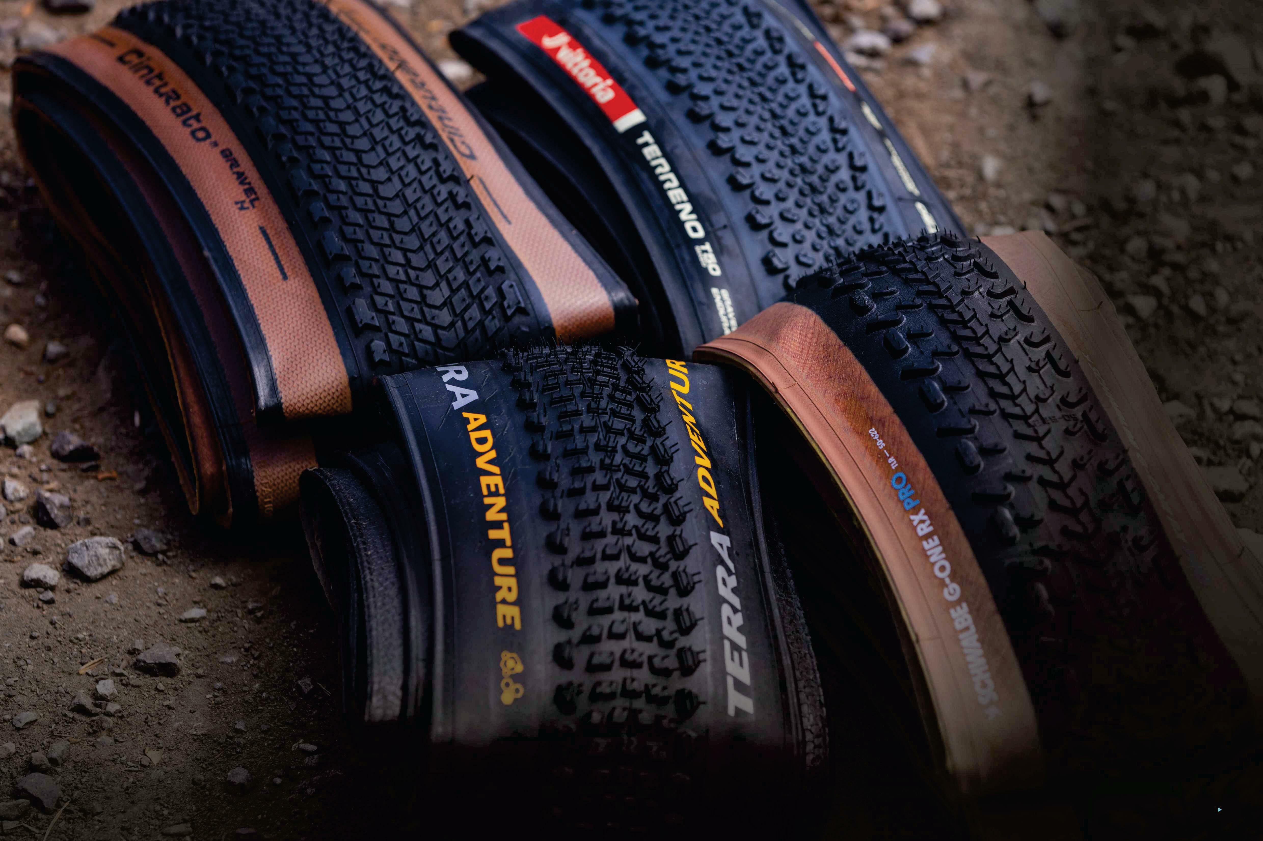 WIDE GRAVEL TYRES
