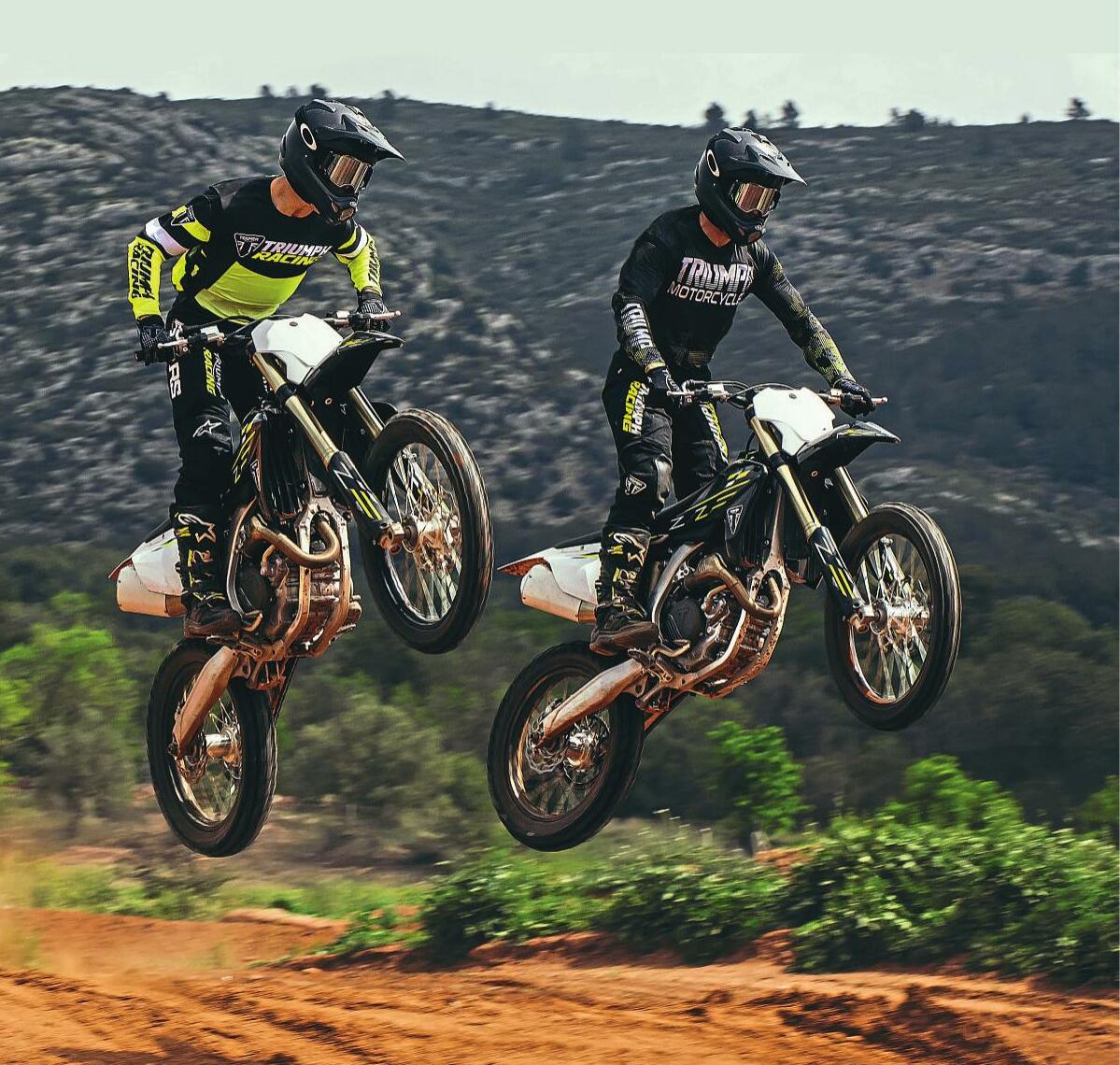 TRIUMPH REVEALS NEW TF 450-X...