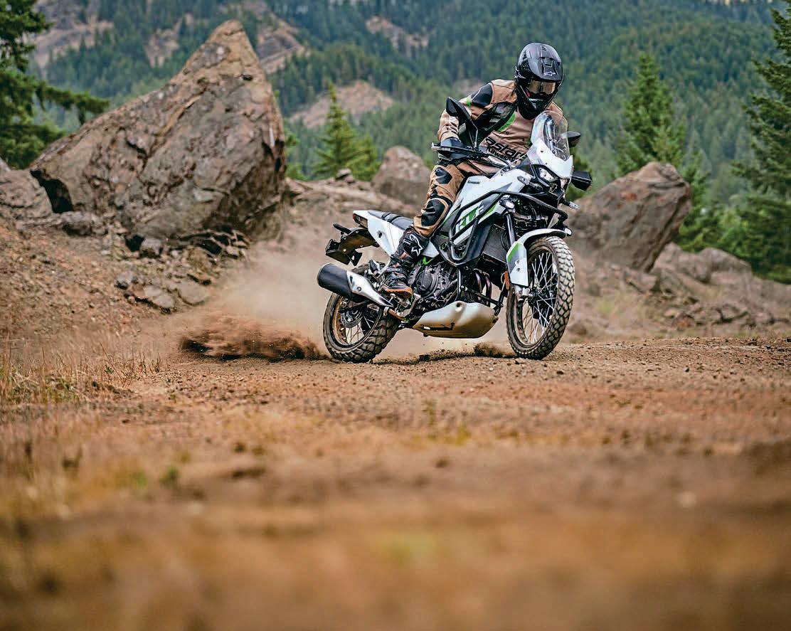 RALLY RAID REVIVAL KAWASAKI'S NEW KLE500