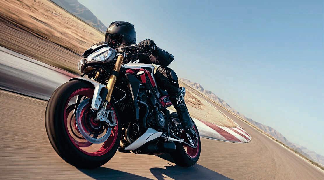 Triumph unleashes new Street Triple 765 RX and Street Triple Moto2™ Edition