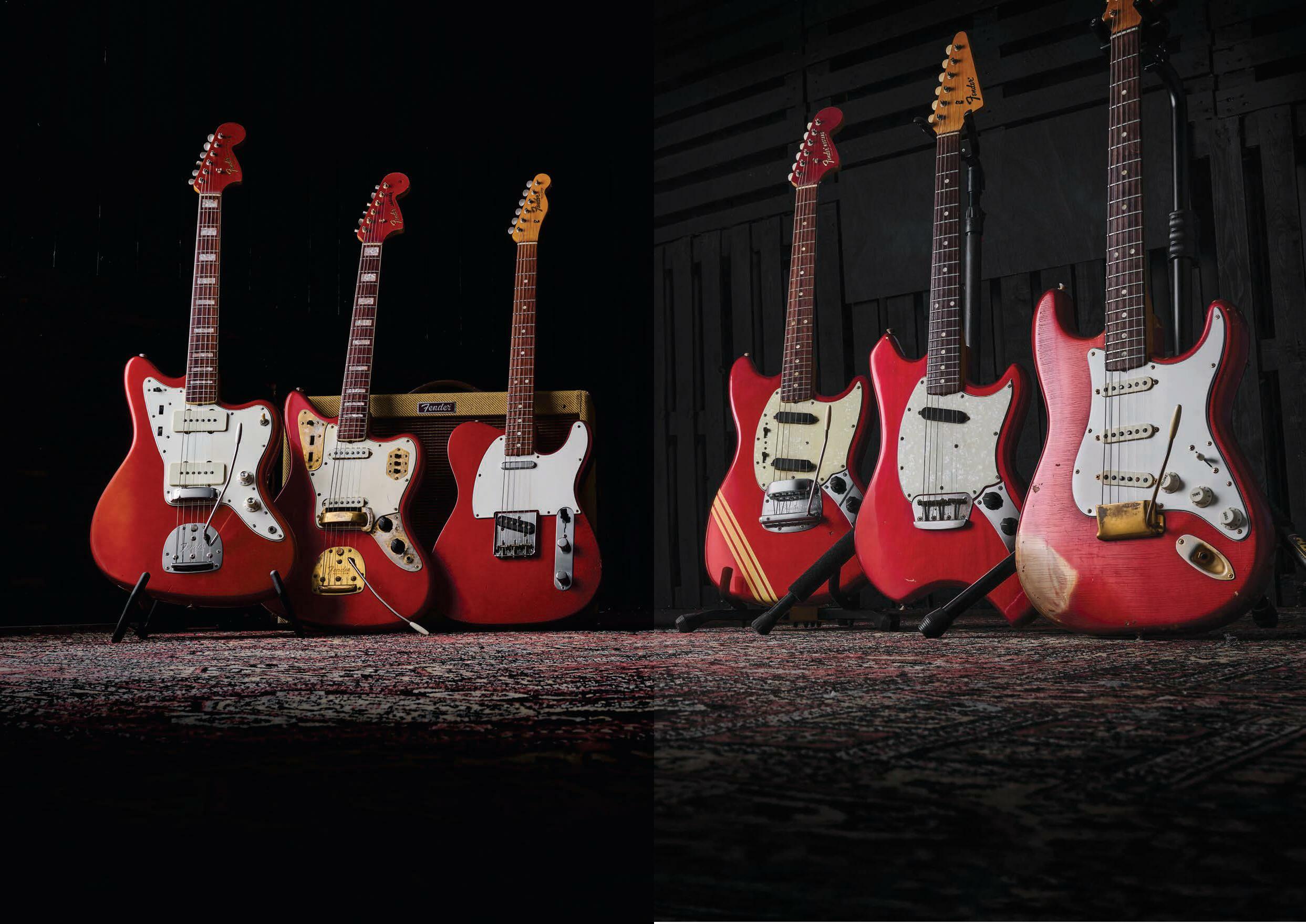 CANDY APPLE RED FENDERS