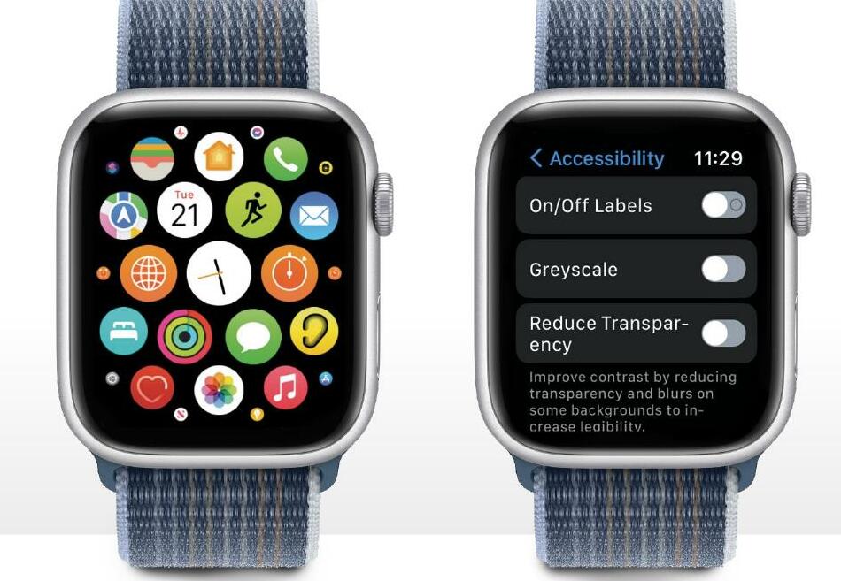 Switch views on Apple Watch