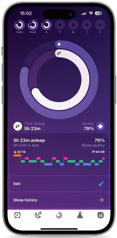 Track your sleep with Pillow