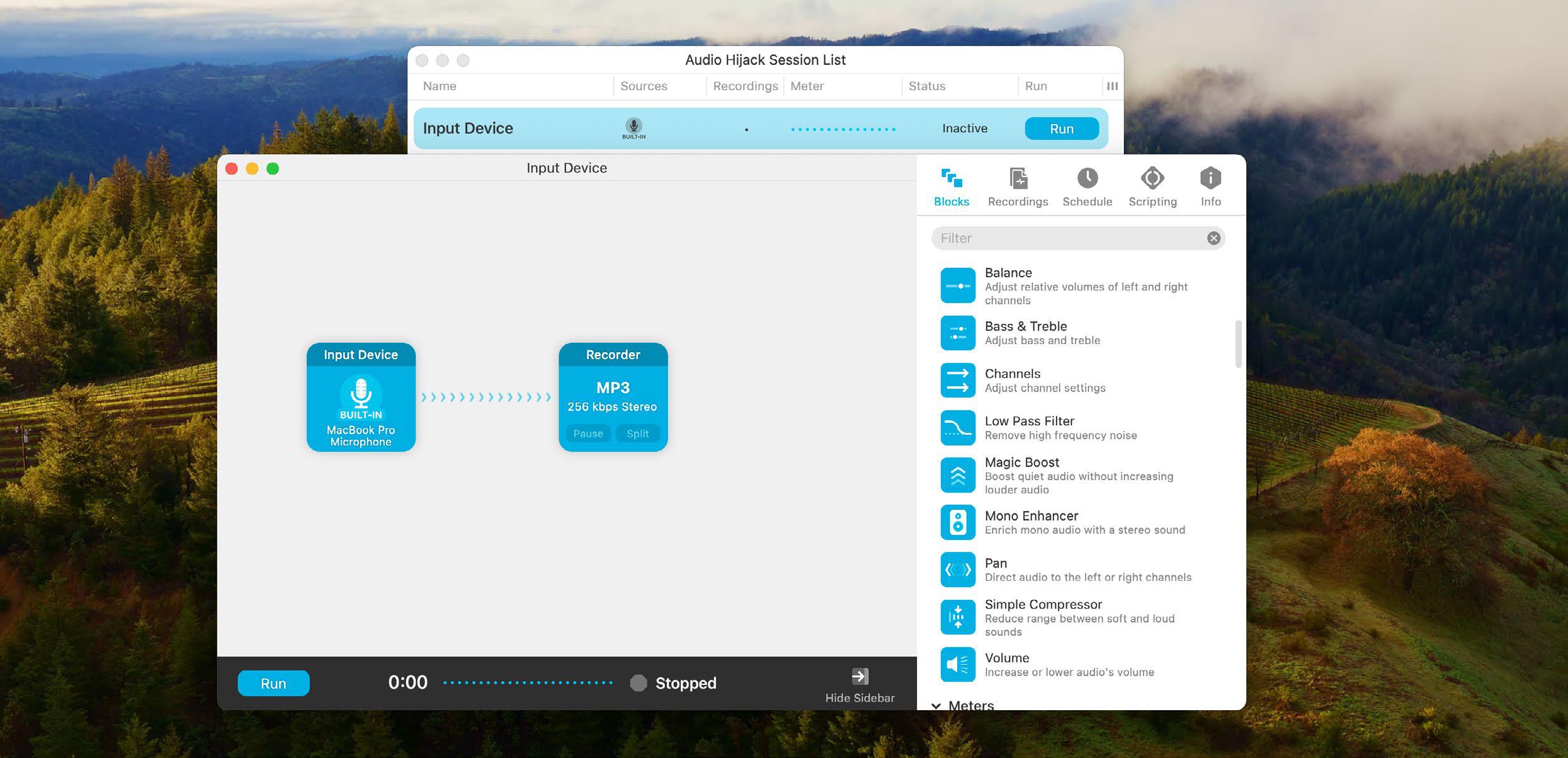 Record sounds on Mac